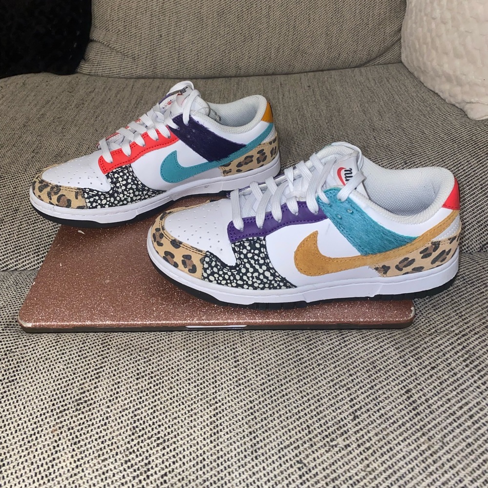 Nike Dunk Low - Safari Mix - No Box